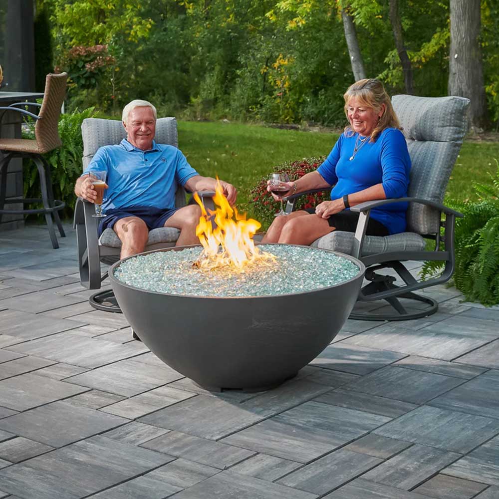 The Outdoor GreatRoom Company Cove 42-Inch Edge Bowl Gas Fire Pit