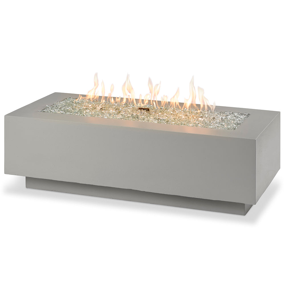 The Outdoor GreatRoom Company CV-54 Cove Linear Gas Fire Pit Table, 54-Inch