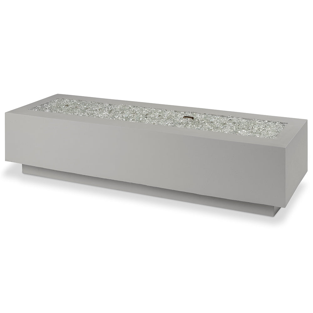 The Outdoor GreatRoom Company CV-72 Cove Linear Gas Fire Pit Table, 72-Inch