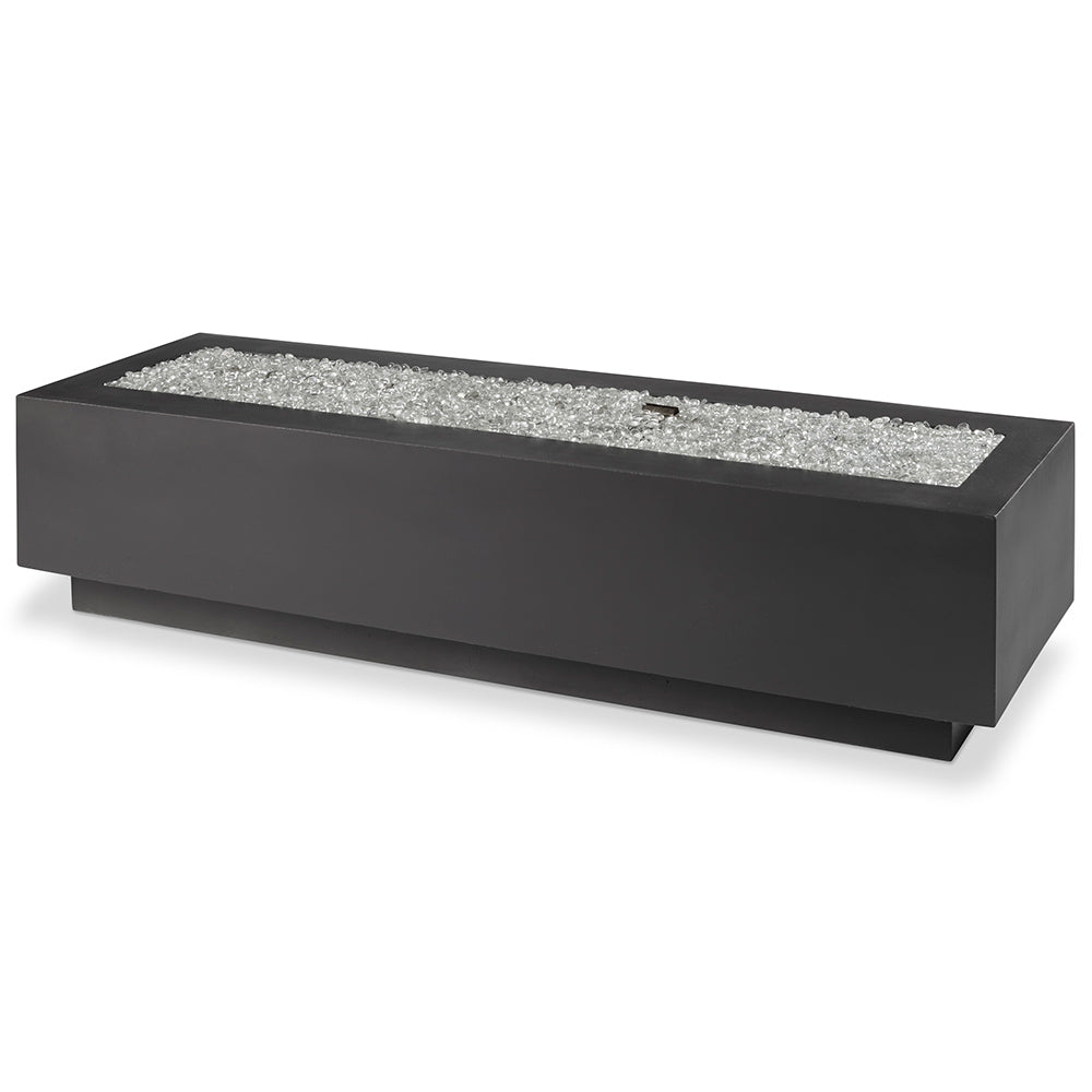 The Outdoor GreatRoom Company CV-72 Cove Linear Gas Fire Pit Table, 72-Inch