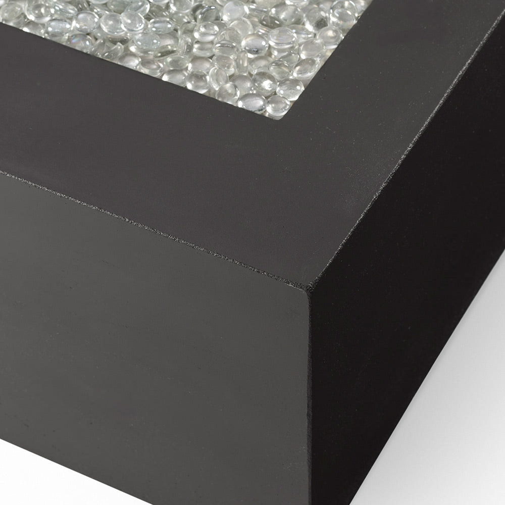 The Outdoor GreatRoom Company CV-72 Cove Linear Gas Fire Pit Table, 72-Inch