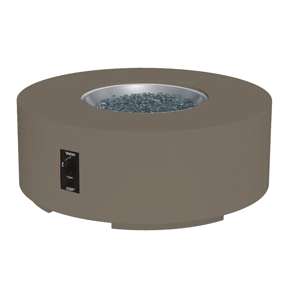 The Outdoor GreatRoom Company Cove 42-Inch Round Gas Fire Pit Table