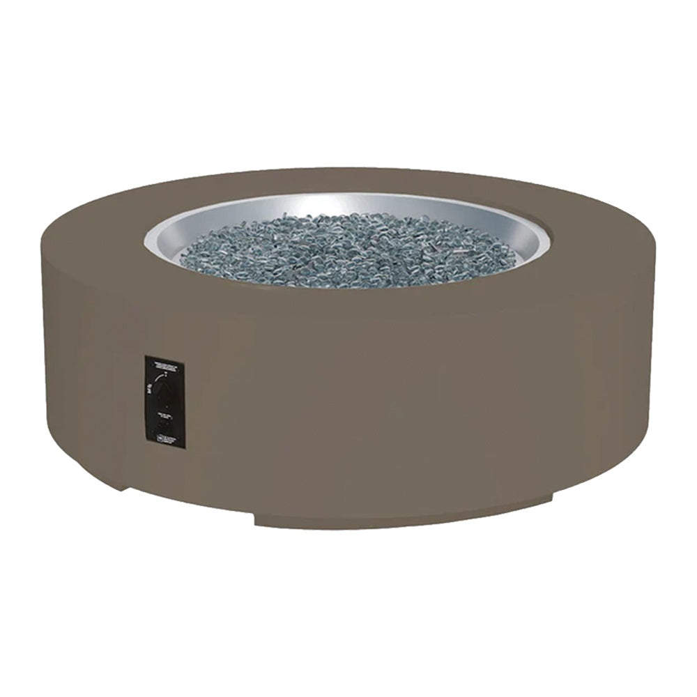 The Outdoor GreatRoom Company Cove 48-Inch Round Gas Fire Pit Table
