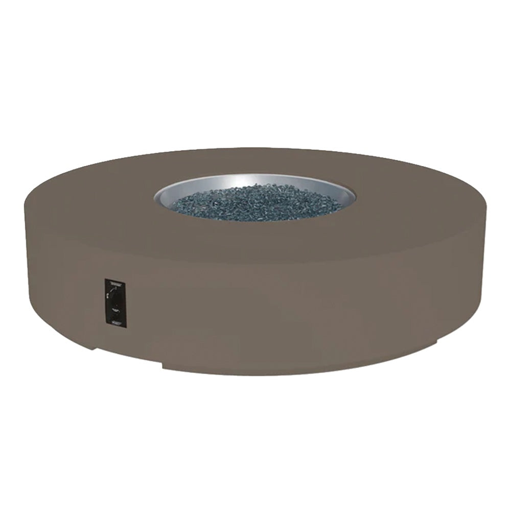 The Outdoor GreatRoom Company Cove 72-Inch Round Gas Fire Pit Table