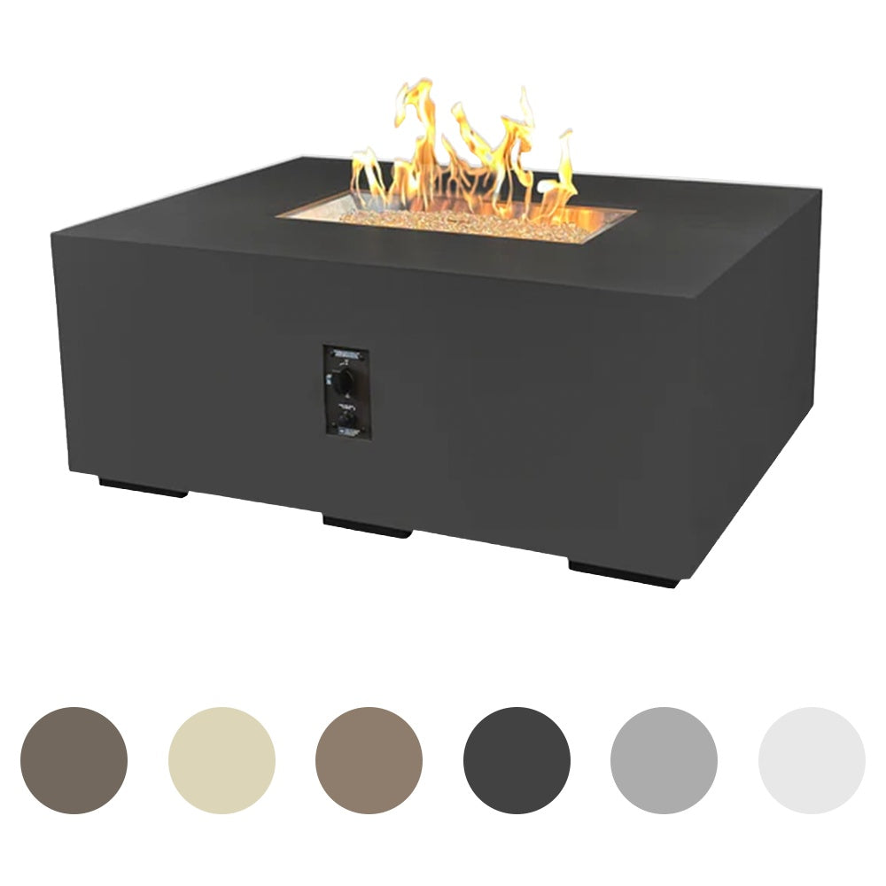 The Outdoor GreatRoom Company Cove 48-Inch Linear Gas Fire Pit Table