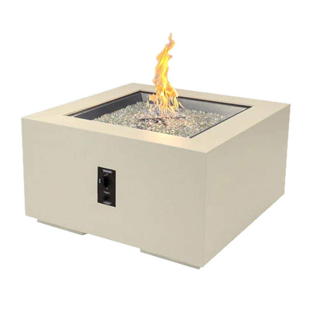 The Outdoor GreatRoom Company Cove 36-Inch Square Gas Fire Pit Table