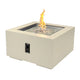 The Outdoor GreatRoom Company Cove 36-Inch Square Gas Fire Pit Table