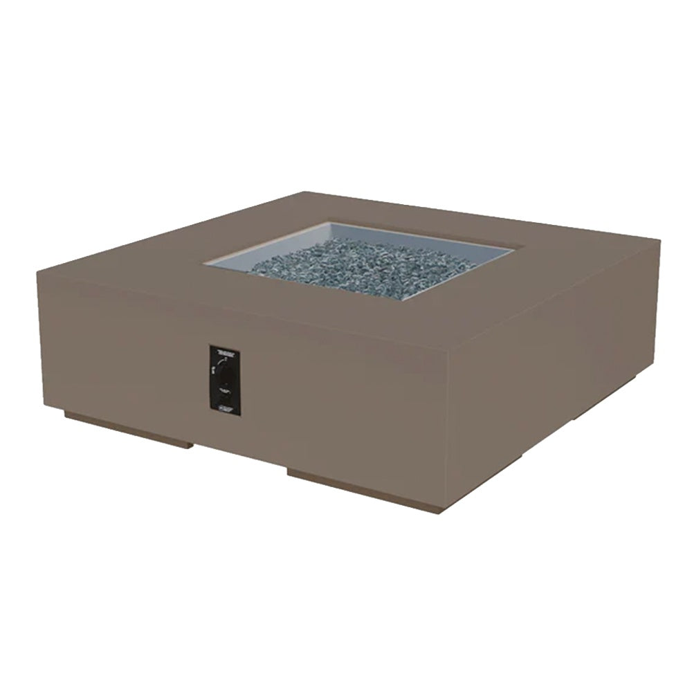 The Outdoor GreatRoom Company Cove 48-Inch Square Gas Fire Pit Table
