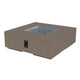The Outdoor GreatRoom Company Cove 48-Inch Square Gas Fire Pit Table