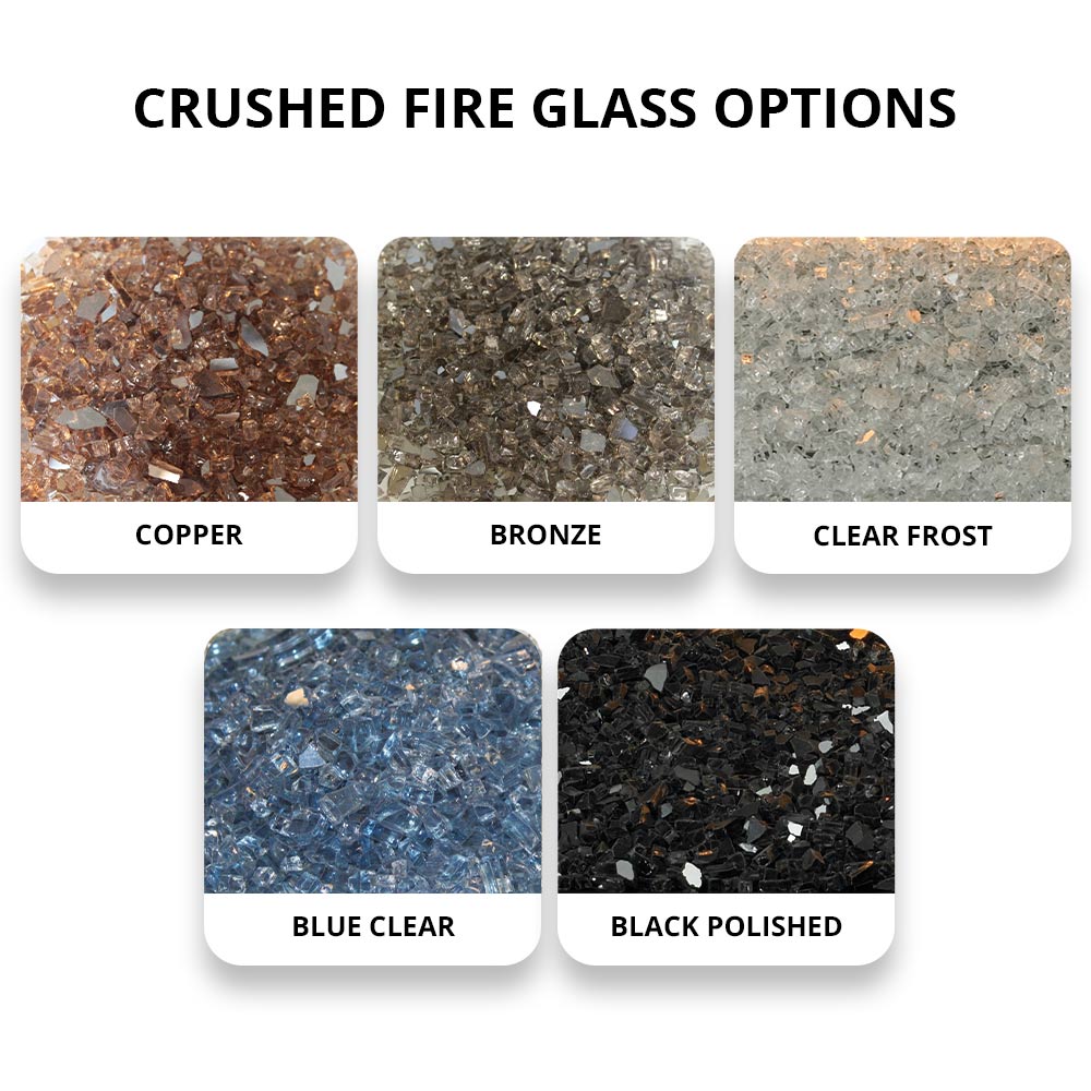 Carol Rose by Empire OL48TP10 48-Inch Outdoor Linear Gas Fire Pit, Battery-Powered Spark Ignition