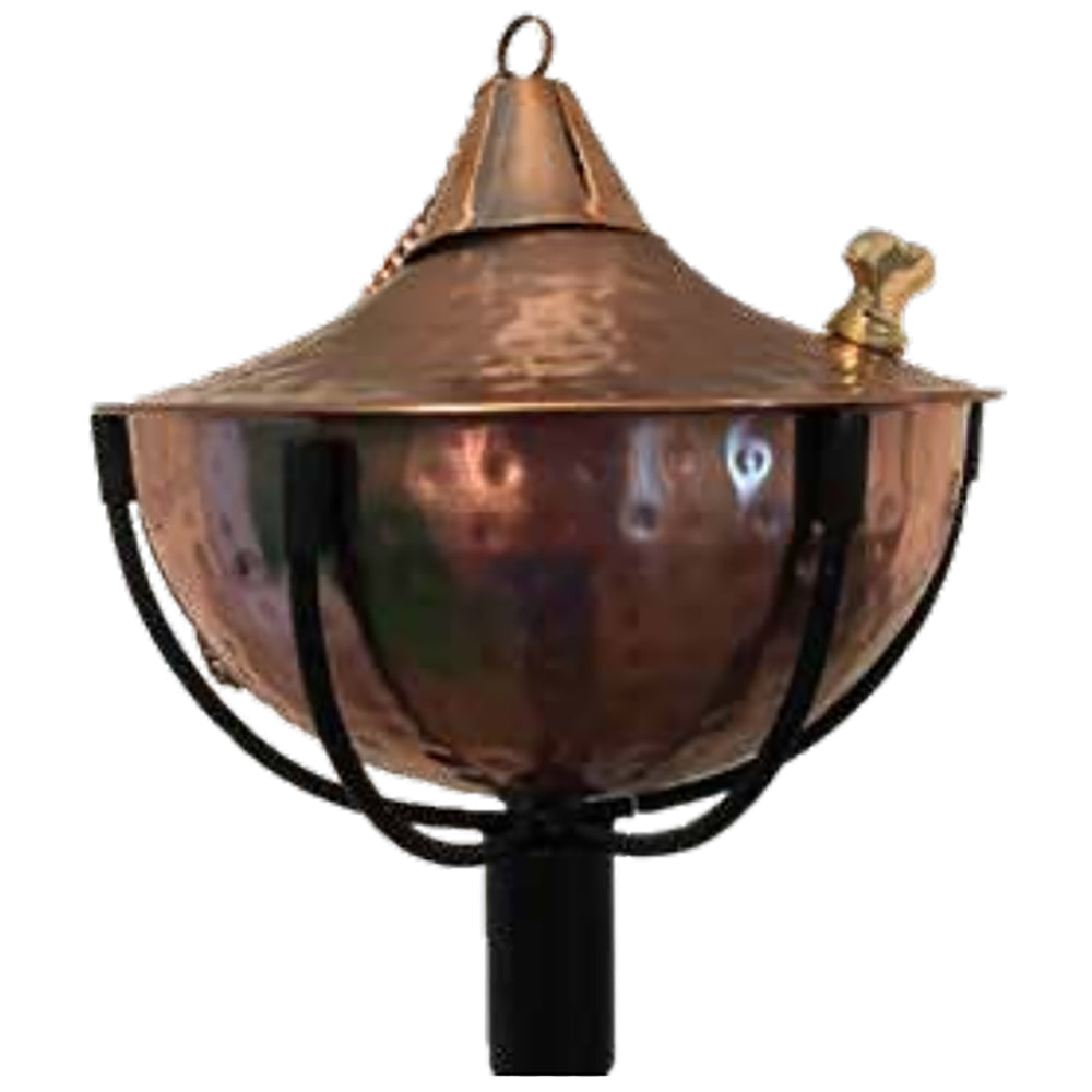 Dagan Hammered Copper Torch Bowl (DG-TIKI-COP) – Firepits Direct