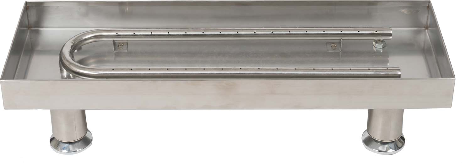 Dagan DG-UBPS Stainless Steel Burner Pan with U-Burner