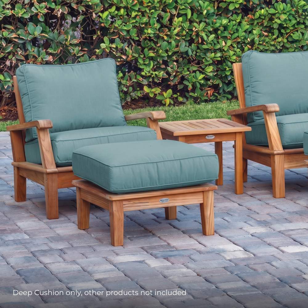 Royal Teak Collection 24x24-Inch Sunbrella Deep Seating Cushions