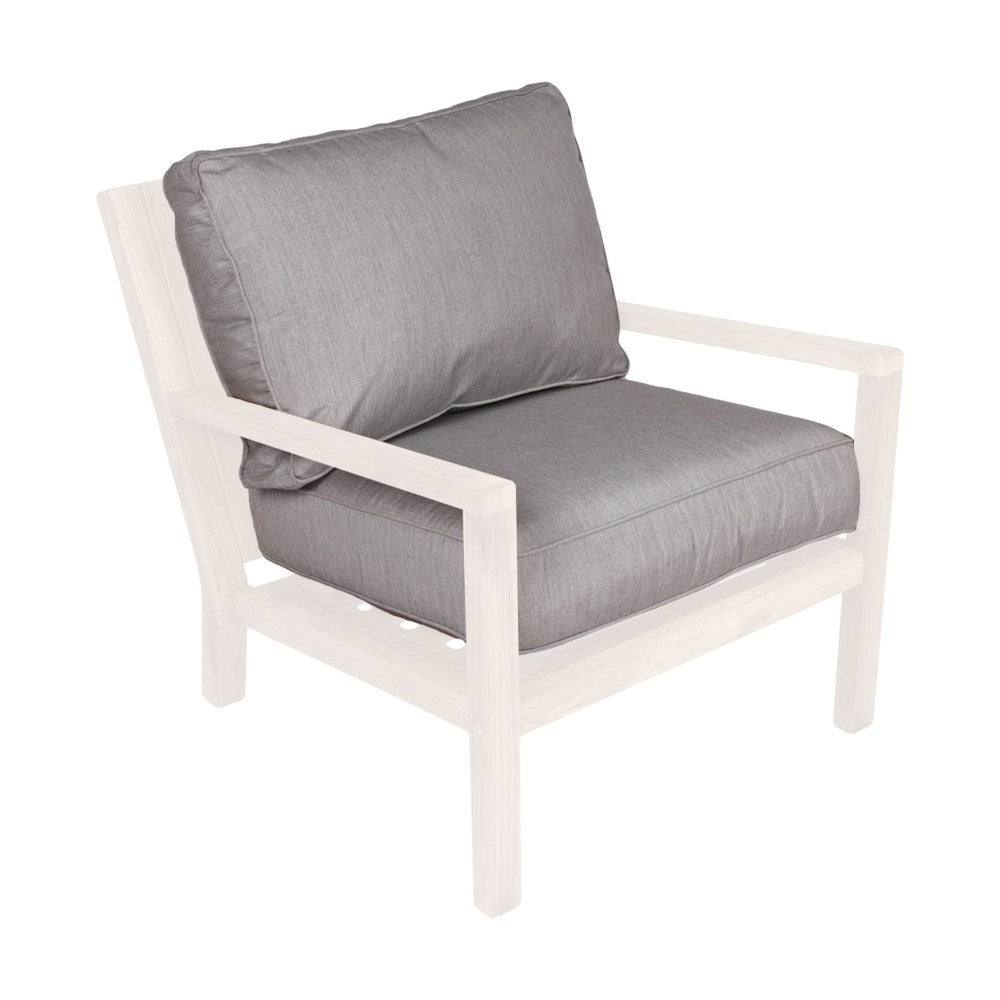 Royal Teak Collection 24x24-Inch Sunbrella Deep Seating Cushions