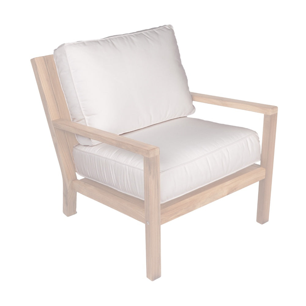 Royal Teak Collection 24x24-Inch Sunbrella Deep Seating Cushions