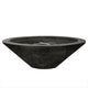 Prism Hardscapes Embarcadero Pedestal Concrete Gas Fire Pit, 31-Inch