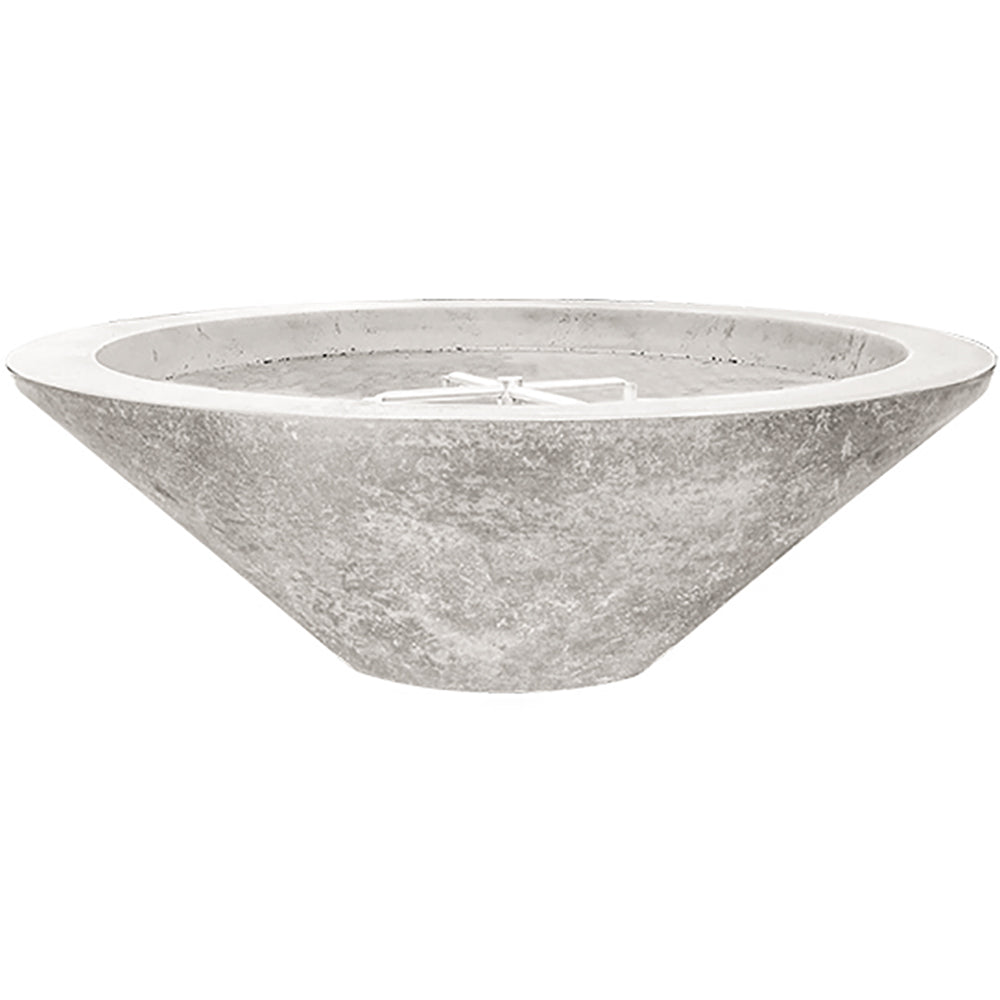 Prism Hardscapes Embarcadero Concrete Gas Fire Pit, 48-Inch