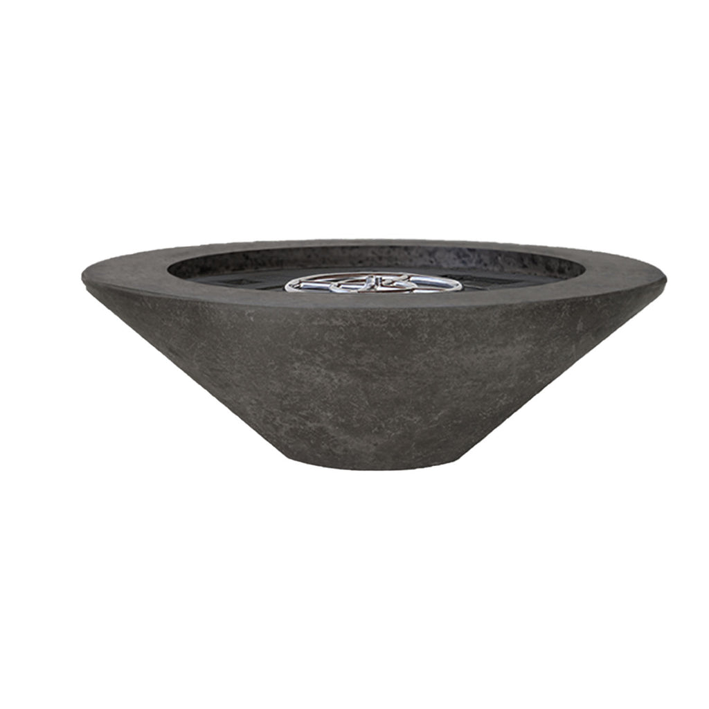 Prism Hardscapes Embarcadero Concrete Gas Fire Pit, 48-Inch