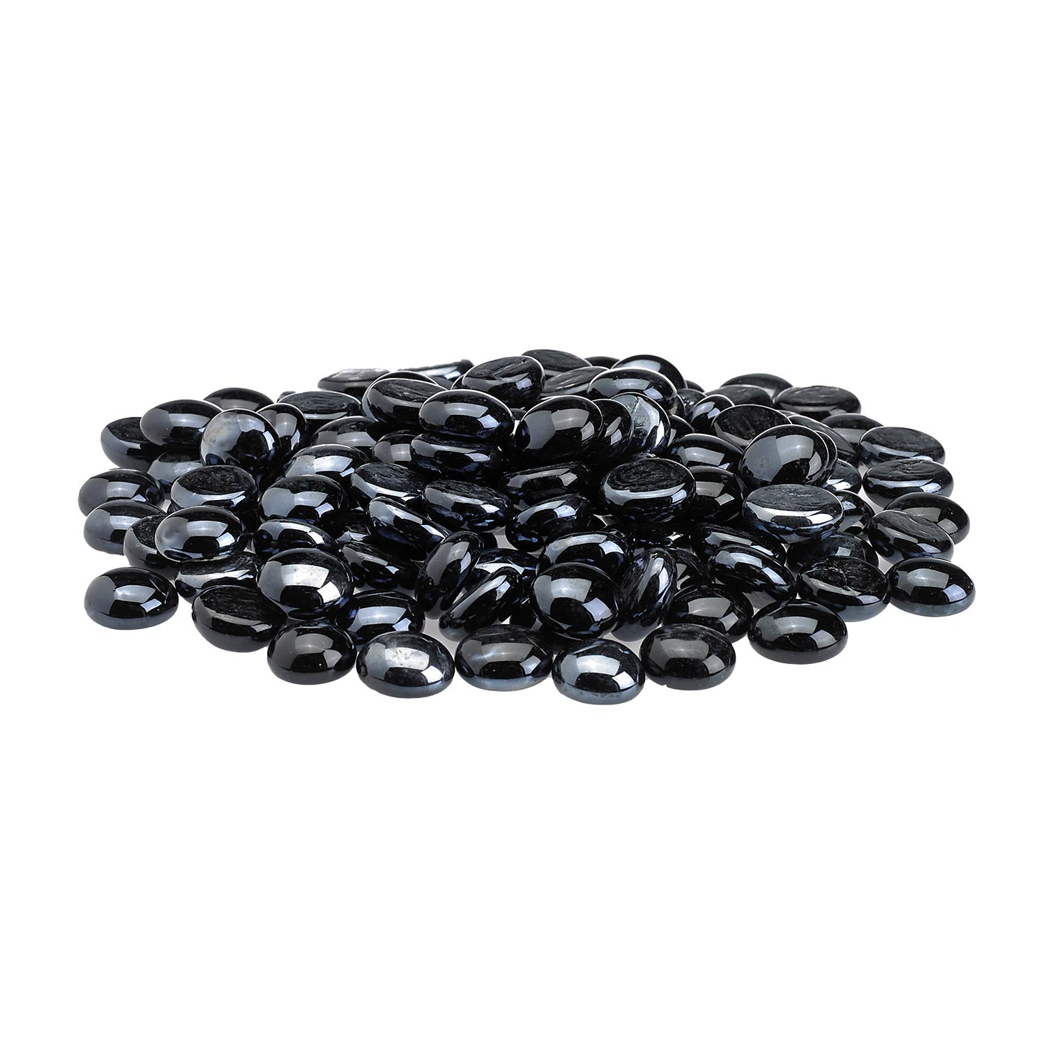 American Fire Glass 1/2-Inch Fire Glass Beads, 10-Pounds, Twilight Luster