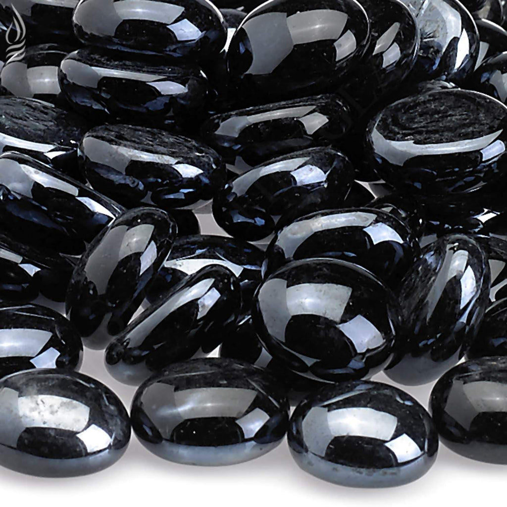American Fire Glass 1/2-Inch Fire Glass Beads, 10 lbs, Twilight Luster