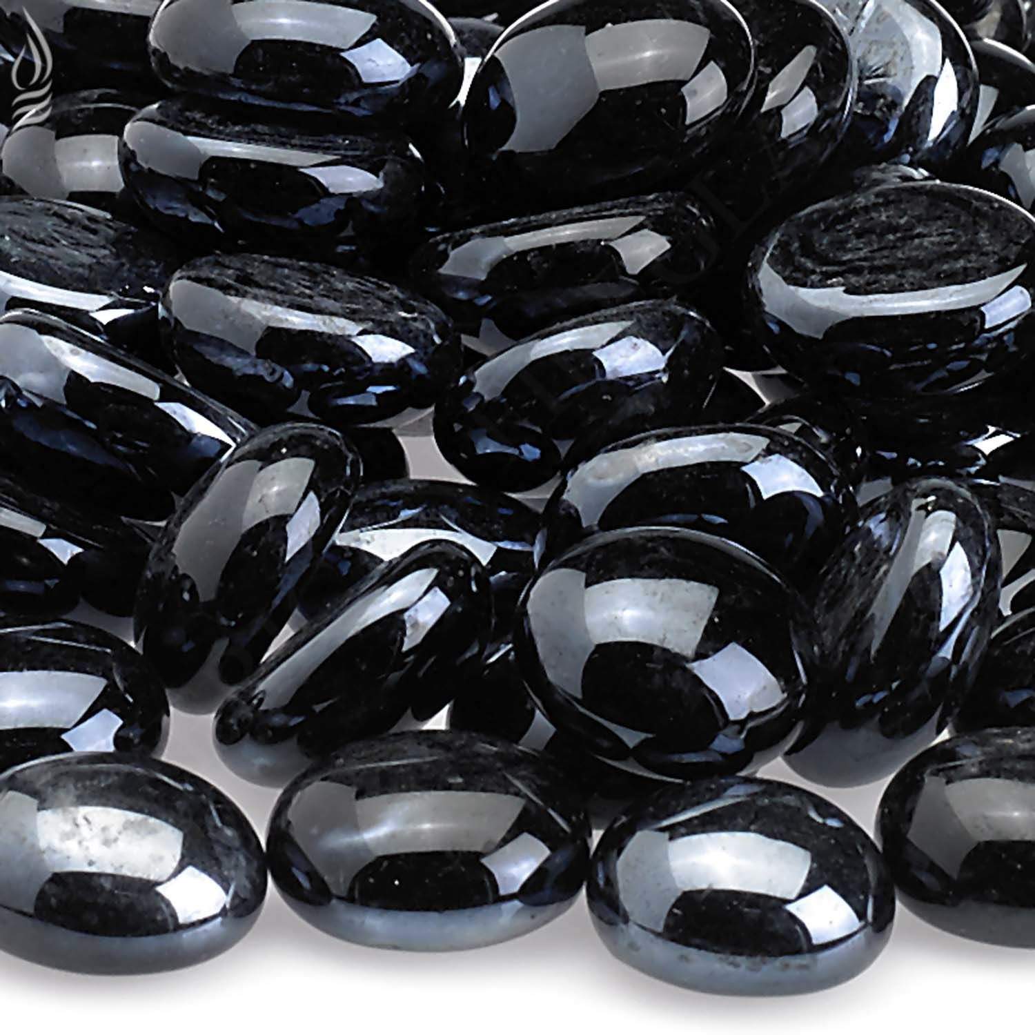 American Fire Glass 1/2-Inch Fire Glass Beads, 10 lbs, Twilight Luster