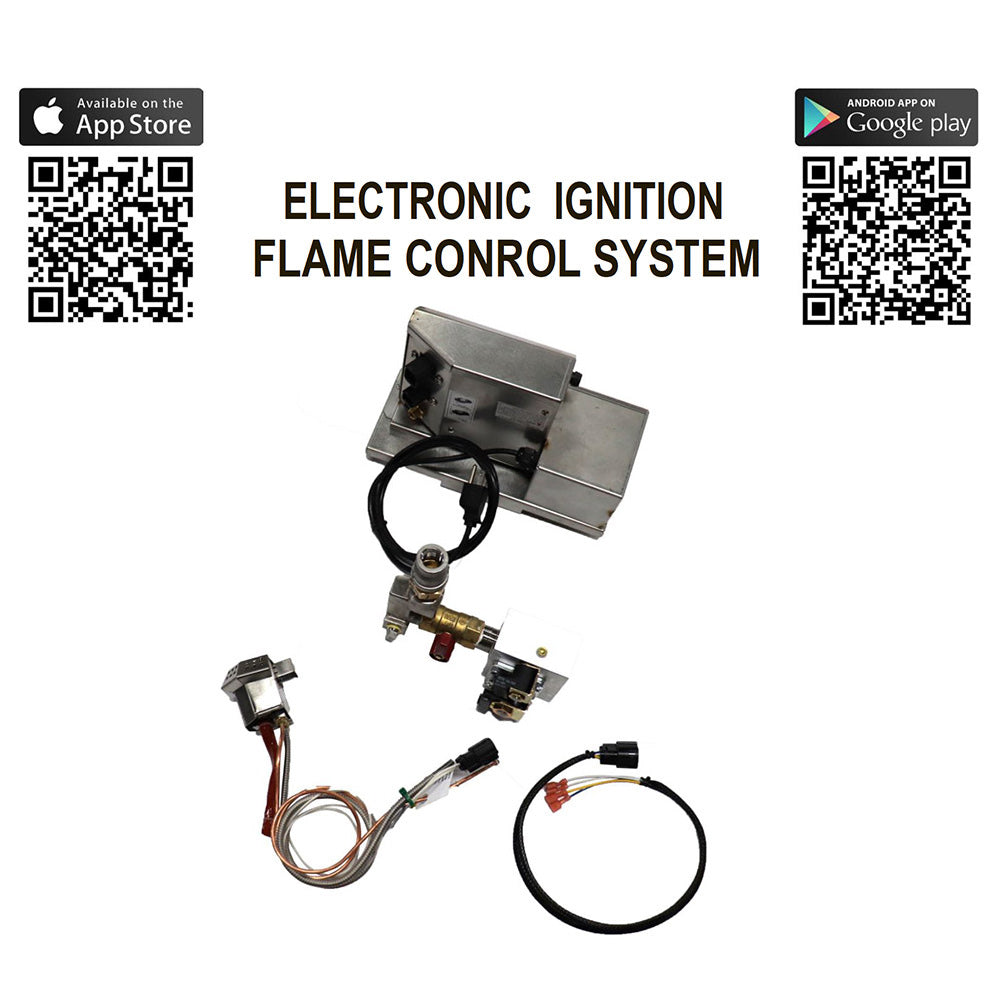 HPC Fire Electronic Ignition Flame Control System for On/Off Fire Pits