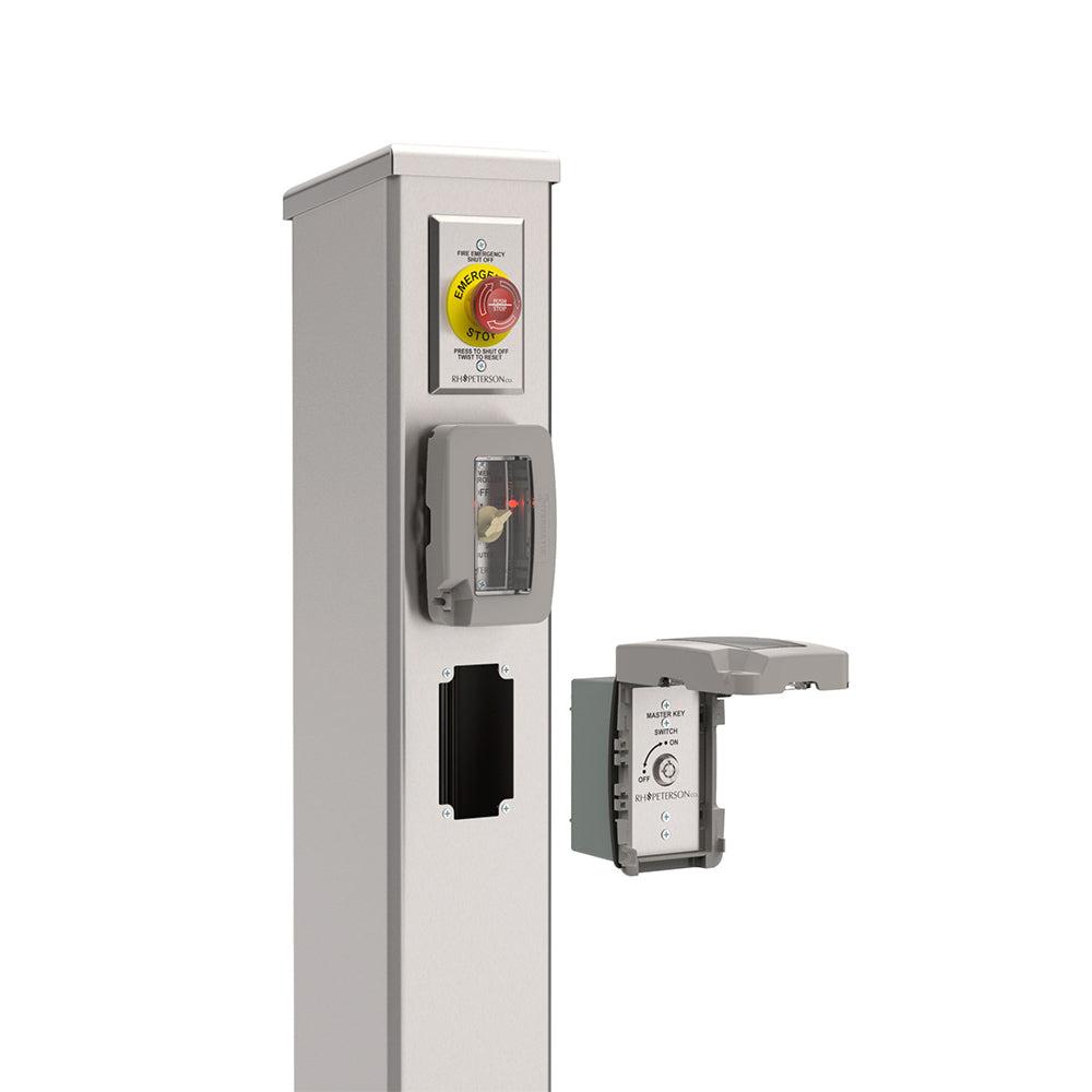 American Fyre Designs Commercial Electric Control Post Tower