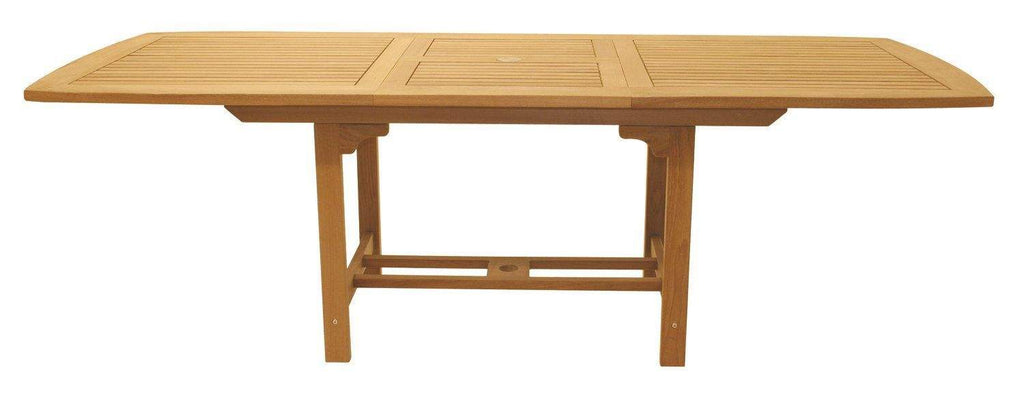 Royal Teak Collection FER Rectangular Family Expansion Teak Table
