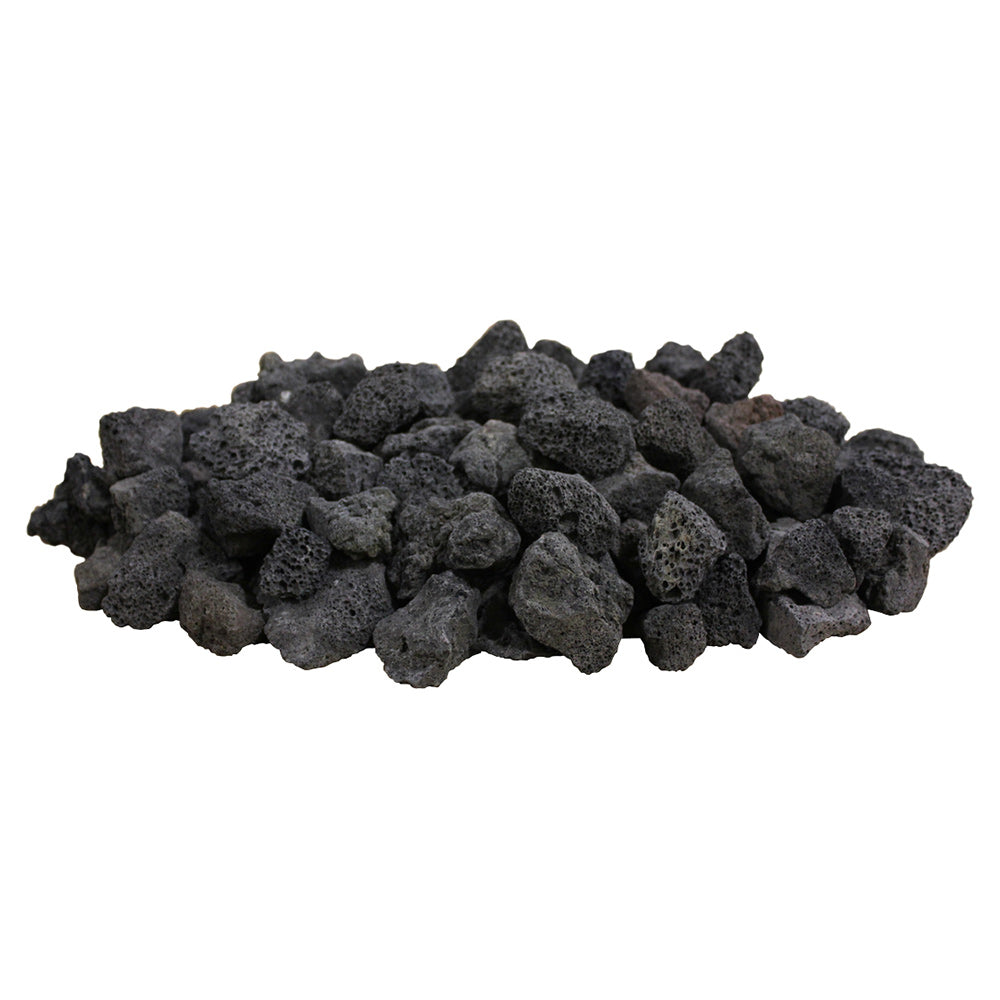 Firegear Black Lava Rock, 10 pounds