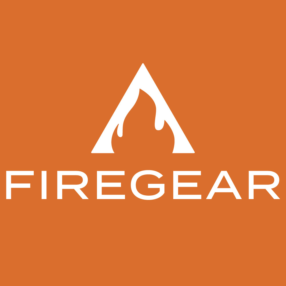 Firegear service repair kit branding logo with flame icon