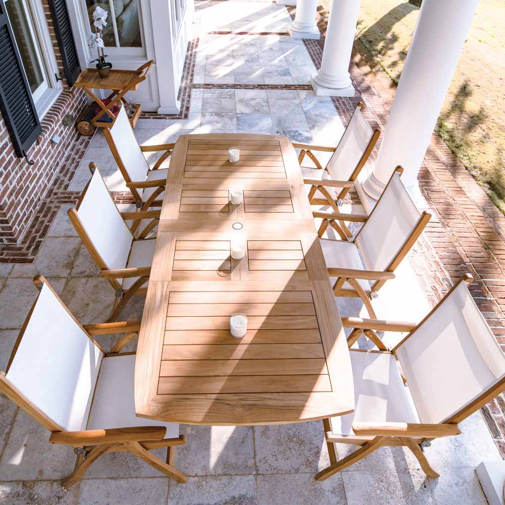 Royal Teak Collection Florida Teak Sling Chair