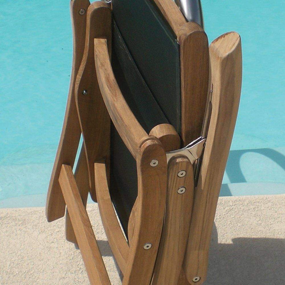 Royal Teak Collection Florida Teak Sling Chair