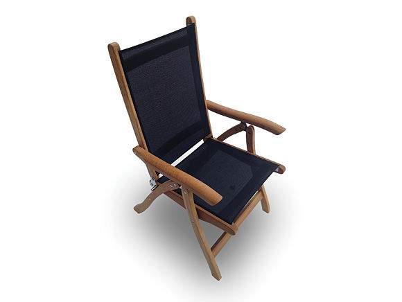 Royal Teak Collection Florida Teak Sling Chair