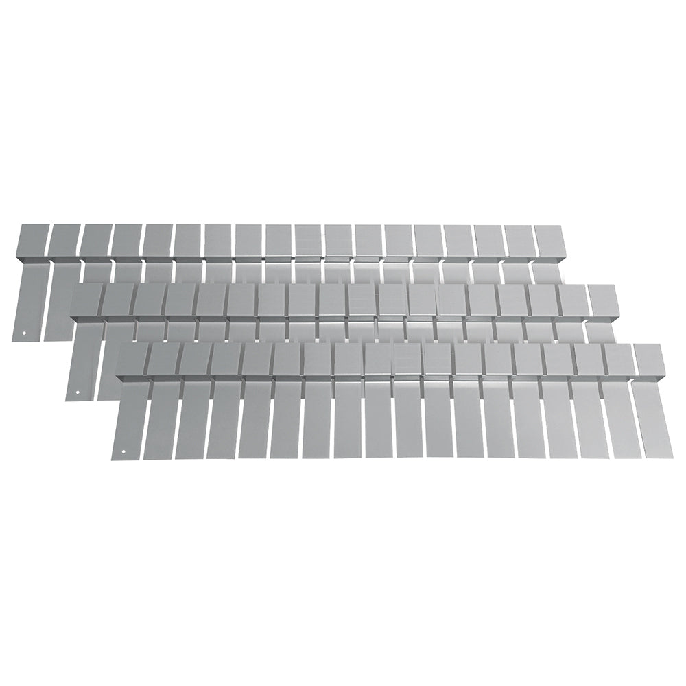 Firegear Pro Series Stainless Steel Flexframe for Round, Square, & Linear Burner Systems  - (3) 44-Inch Pieces