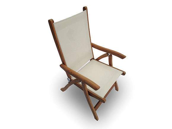 Royal Teak Collection Florida Teak Sling Chair