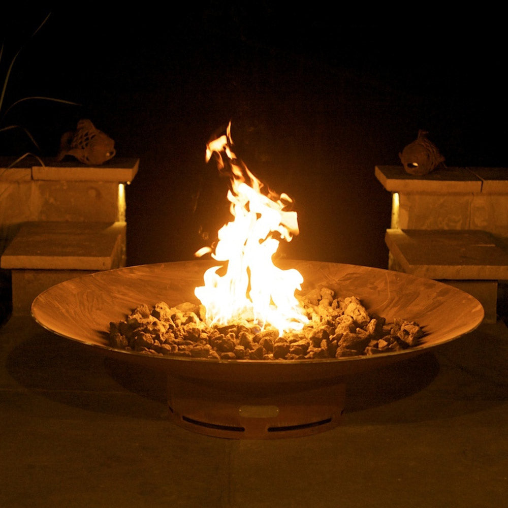 Fire Pit Art Asia 36-Inch Gas Fire Pit