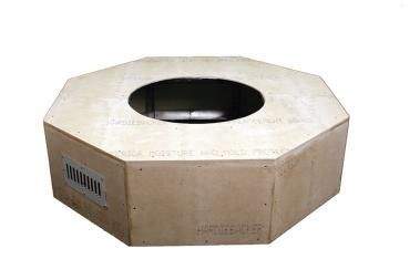 HPC Fire Octagon 54-Inch Unfinished Fire Pit Enclosure