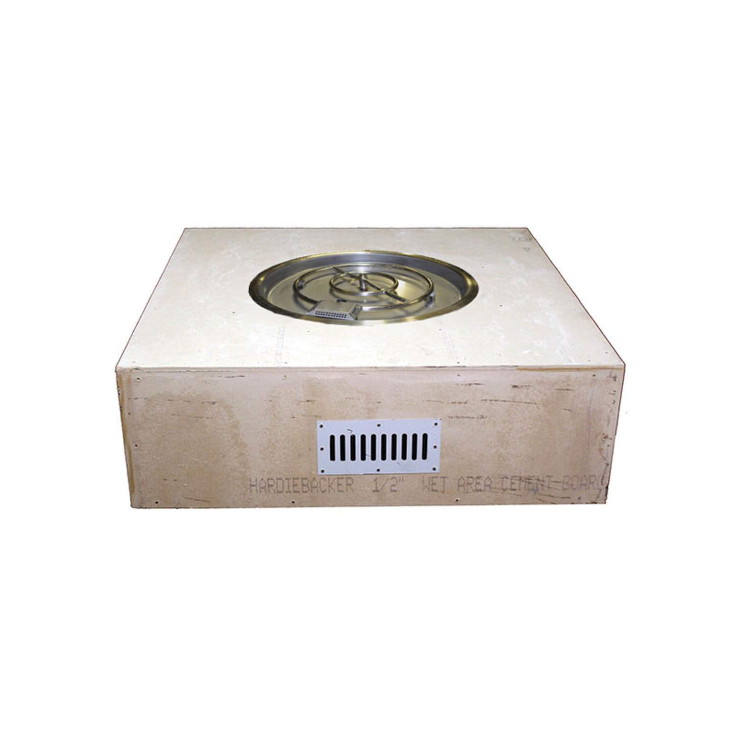 HPC Fire Square 45-Inch Unfinished Fire Pit Enclosure