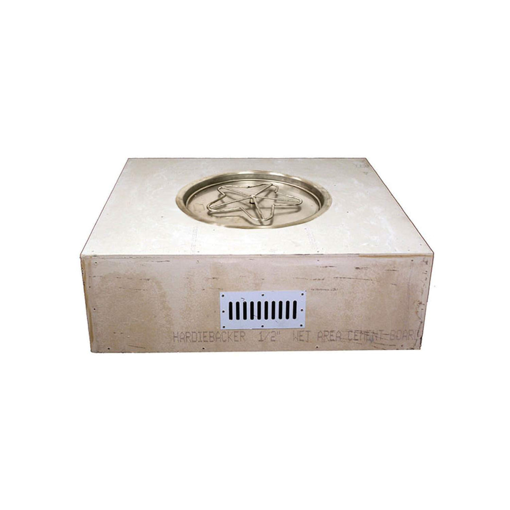 HPC Fire Square 45-Inch Unfinished Fire Pit Enclosure