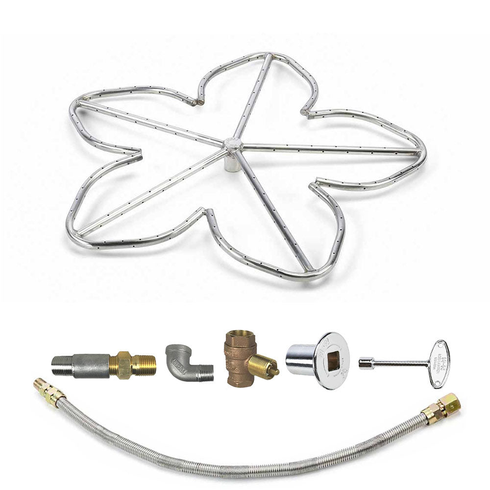 Spotix Penta HPC Match Lit Fire Pit Burner Kits