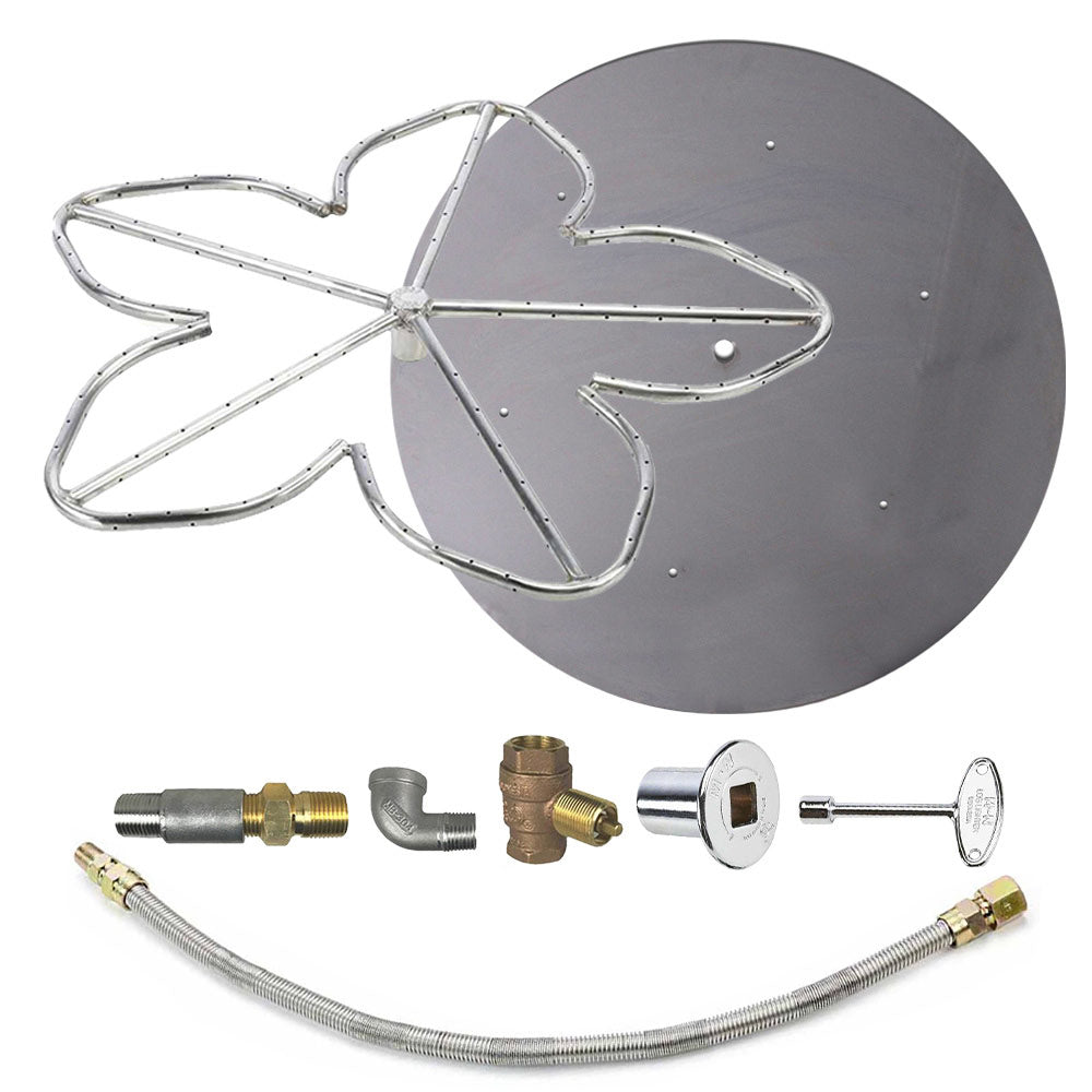 Spotix Penta HPC Match Lit Fire Pit Burner Kits