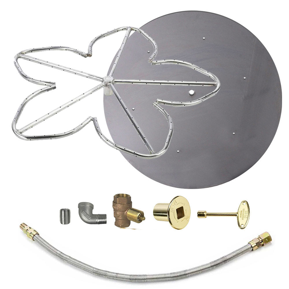 Spotix Penta HPC Match Lit Fire Pit Burner Kits