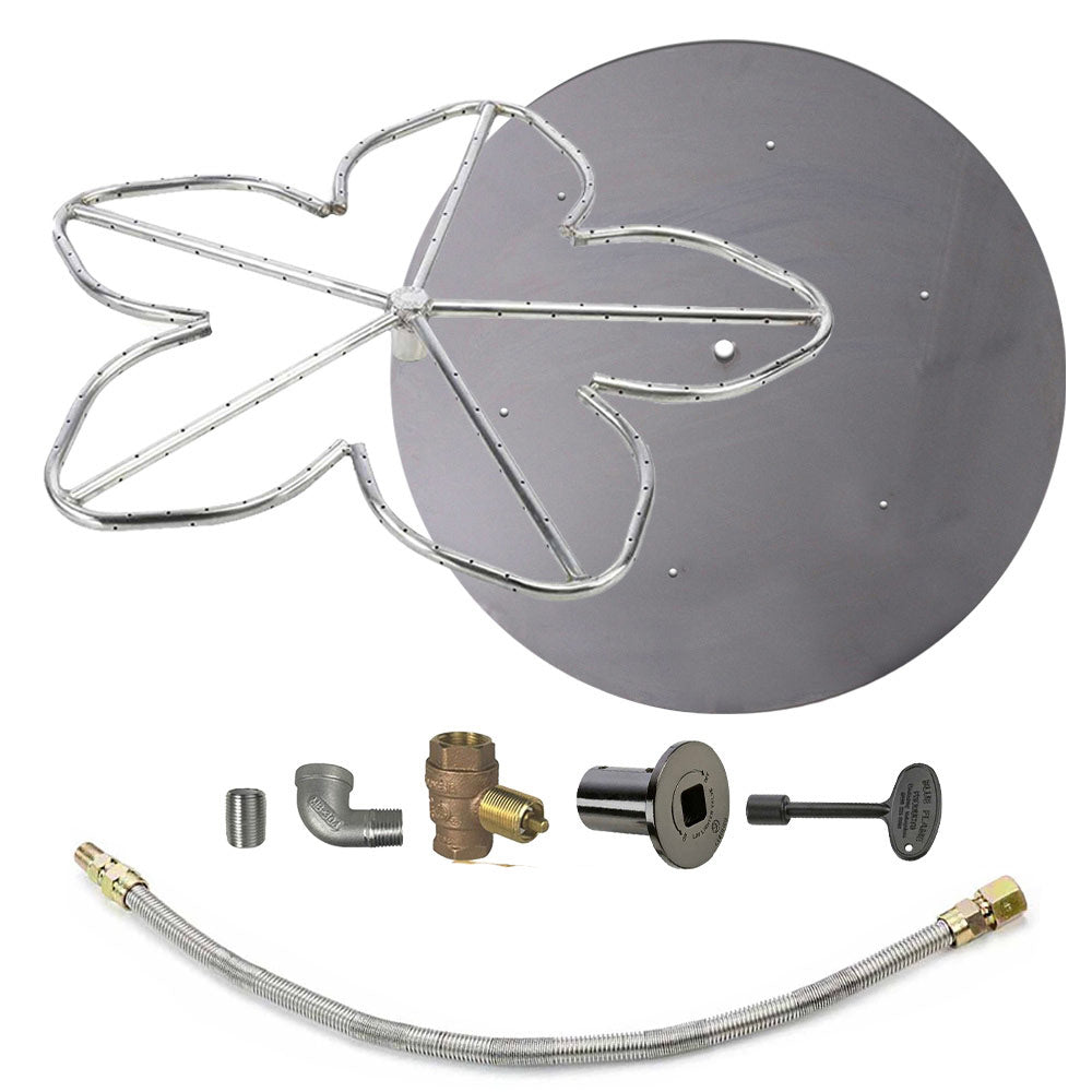 Spotix Penta HPC Match Lit Fire Pit Burner Kits