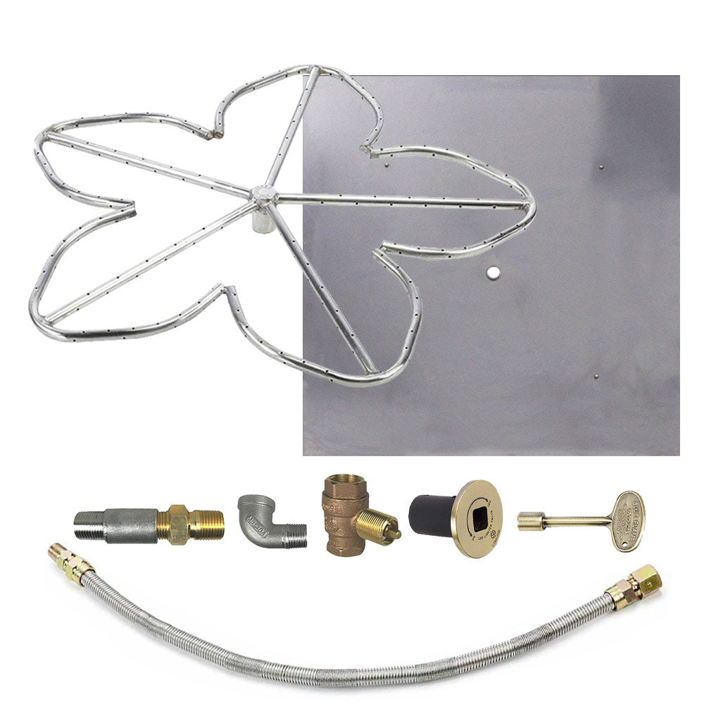 Spotix Penta HPC Match Lit Fire Pit Burner Kits