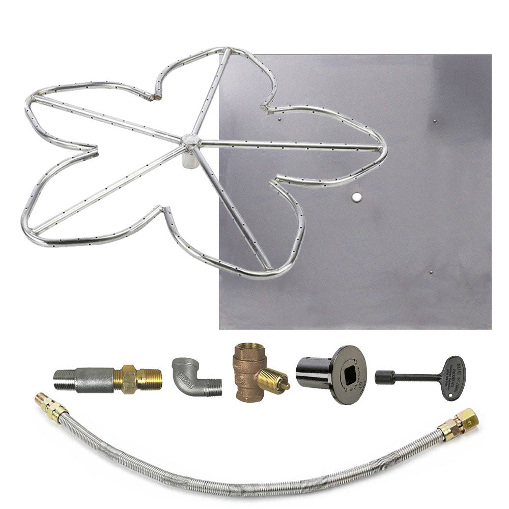 Spotix Penta HPC Match Lit Fire Pit Burner Kits