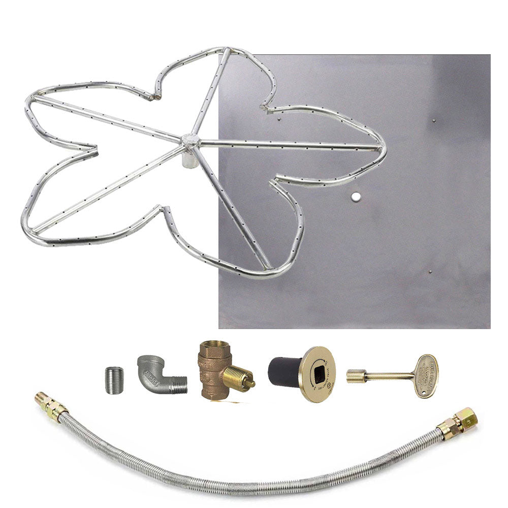 Spotix Penta HPC Match Lit Fire Pit Burner Kits