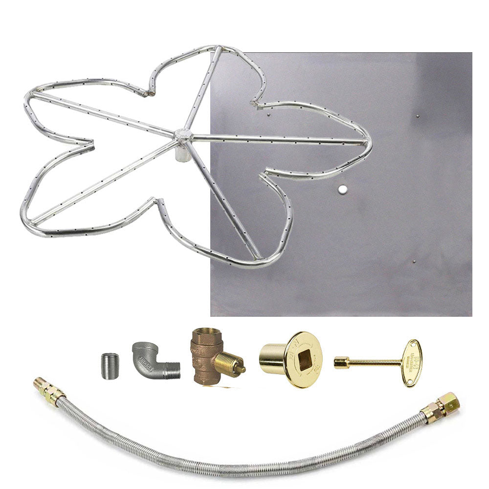 Spotix Penta HPC Match Lit Fire Pit Burner Kits