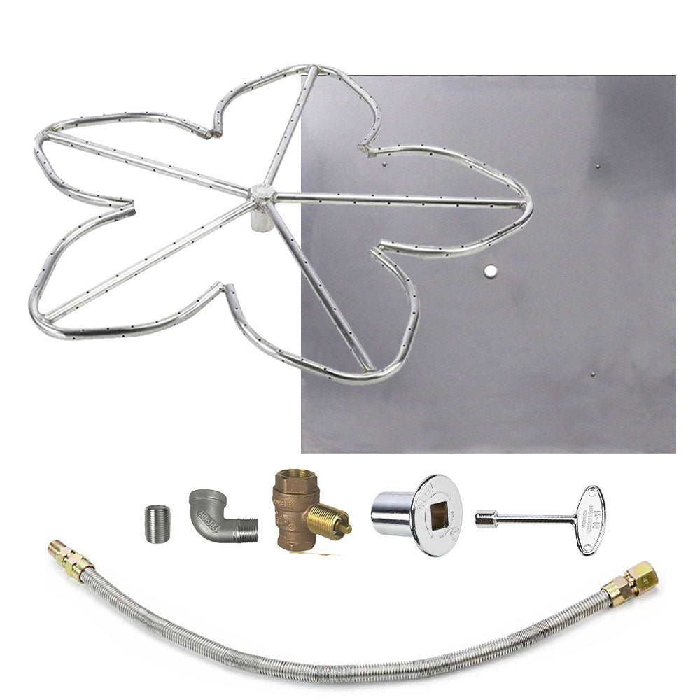 Spotix Penta HPC Match Lit Fire Pit Burner Kits