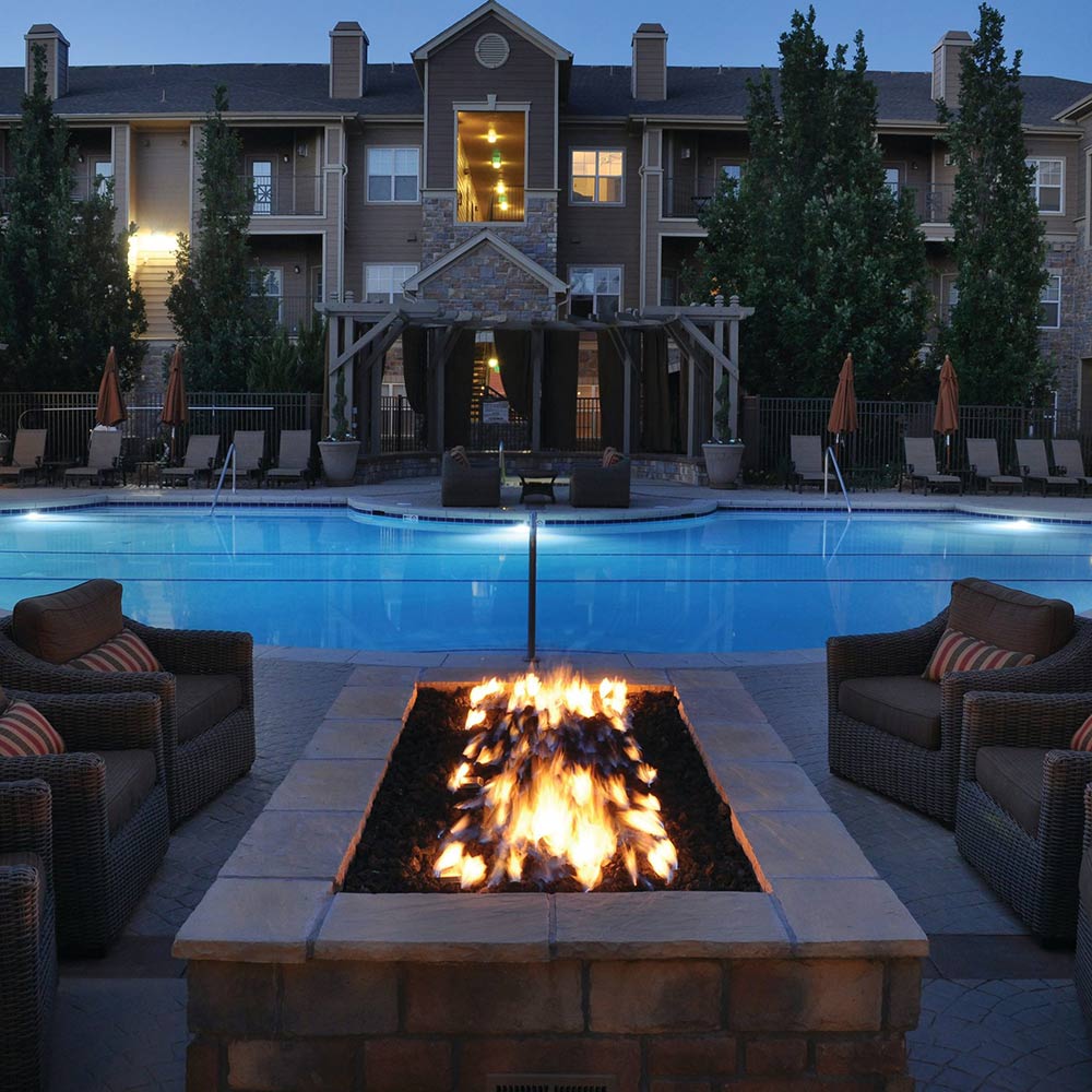 Spotix Rectangle HPC Match Lit Fire Pit Burner Kits