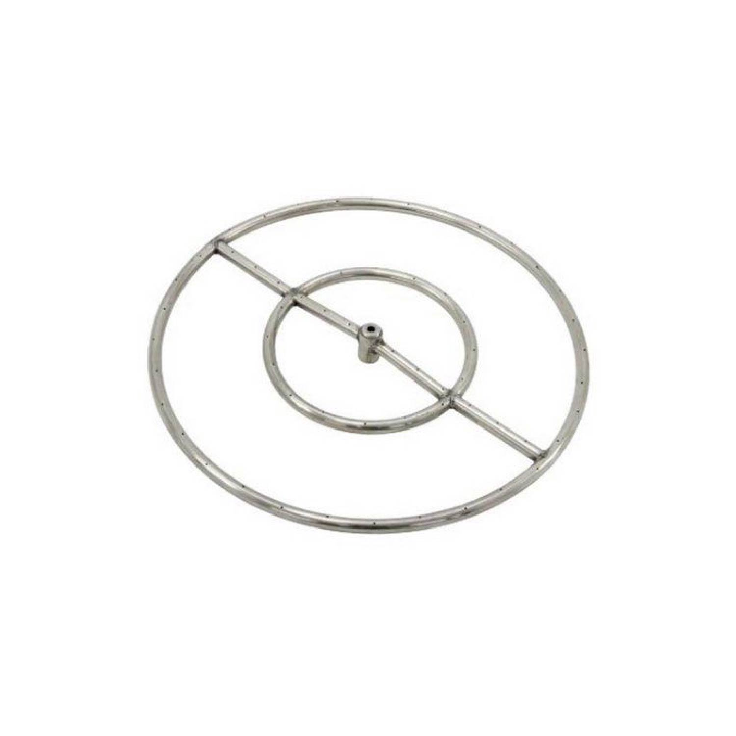 Rasmussen Stainless Steel Fire Pit Burner Ring, Natural Gas